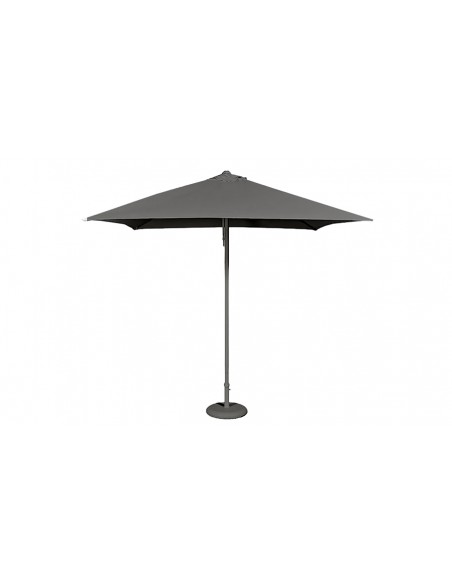 Parasol carré anthracite alu