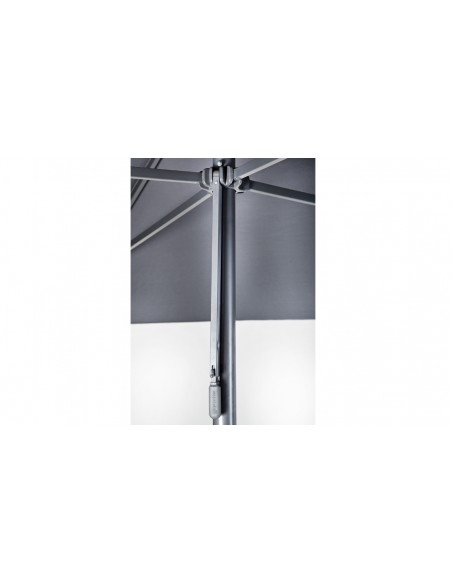 Parasol carré anthracite eolo