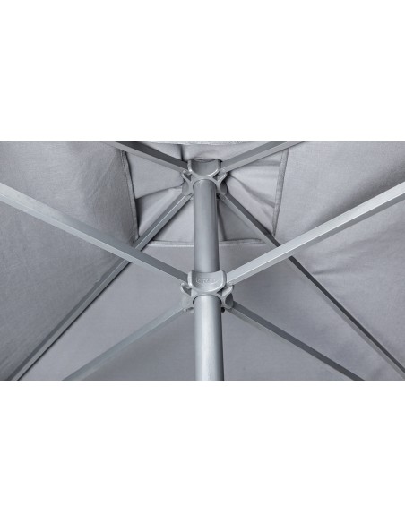 Parasol carré anthracite eolo