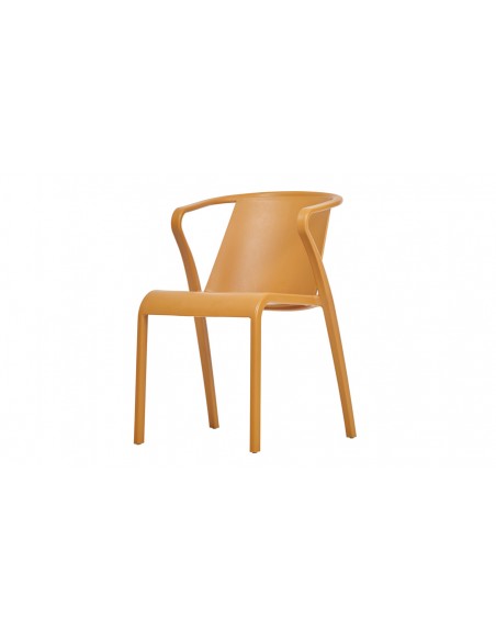 Fauteuil jardin polypropylene empilable fado