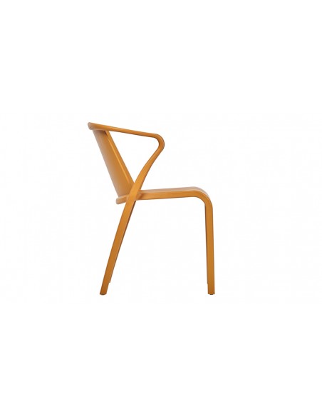 Fauteuil jardin polypropylene empilable fado