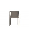 Fauteuil jardin polypropylene empilable fado