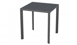 Table jardin carree empilable