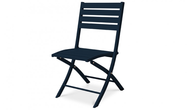 Chaise jardin bleu marine Marius Chaise jardin bleu marine Marius