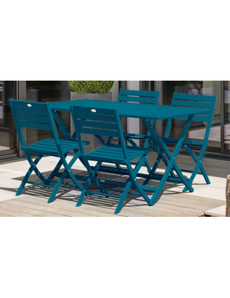 ensemble jardin pliant