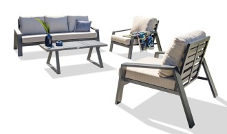 Salon de jardin anthracite ibiza