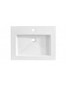 Plan vasque céramique blanc 60 cm