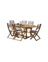 Ensemble jardin ovale Dunnii