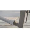 Salon jardin extensible sable Zahara