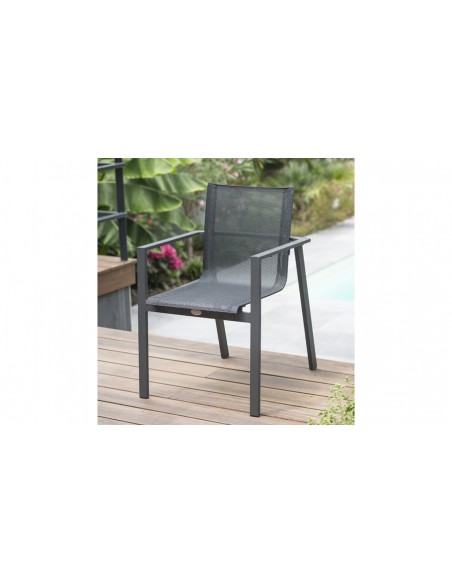 fauteuil de jardin empilable