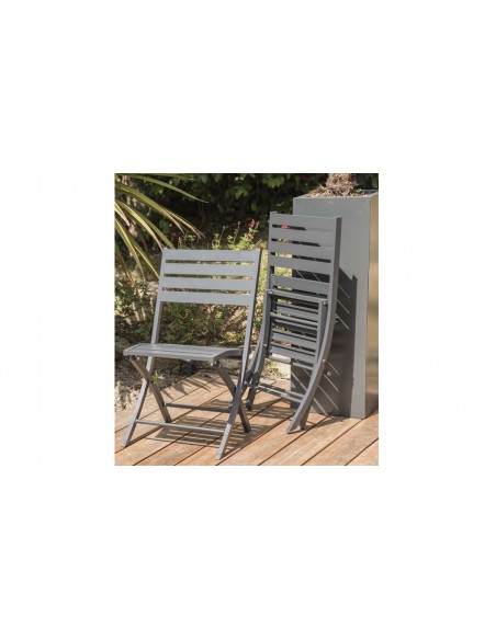 Banc Pliant en Aluminium Marius - City Garden