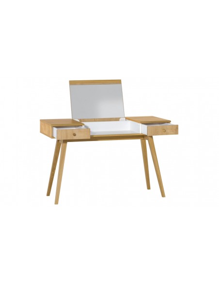 Coiffeuse bureau scandinave nature