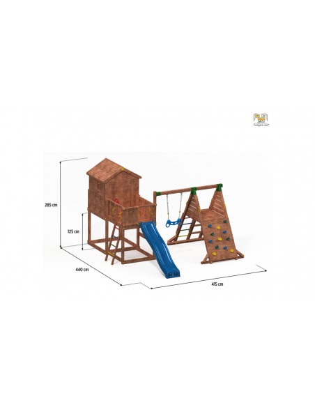 Ensemble jeu poignées toboggan Myhouse