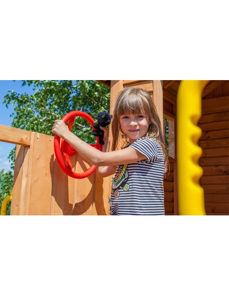 Cabane jeux toboggan Myside