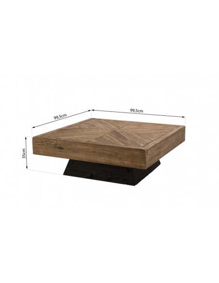 Table basse carré Jack