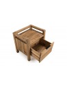 table chevet en pin recyclé Jack