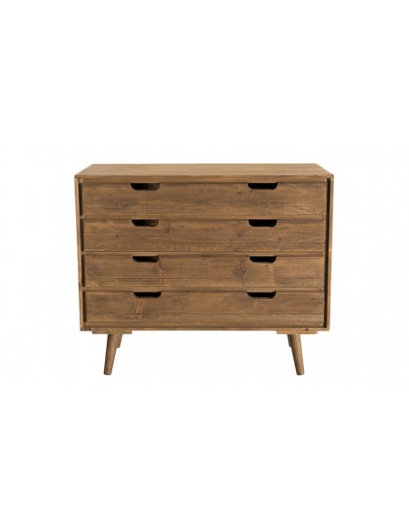 Commode 4 tiroirs sapin Noah