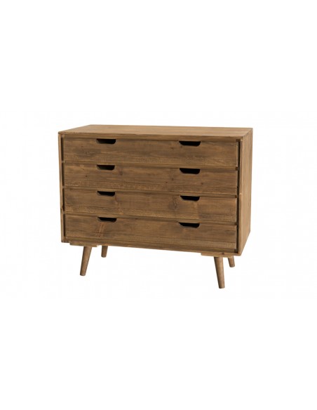 Commode 4 tiroirs sapin Noah