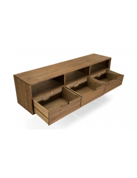 Meuble TV scandinave sapin Noah