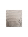 Pouf velours gris perle Emilia