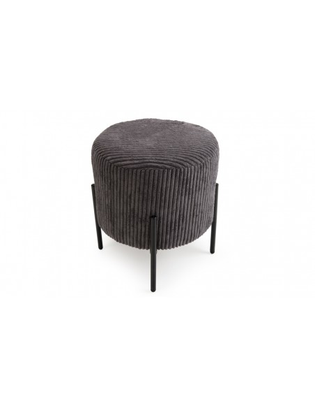 tabouret emilia velours cotele