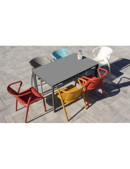 Table jardin 160x90 cm Meet