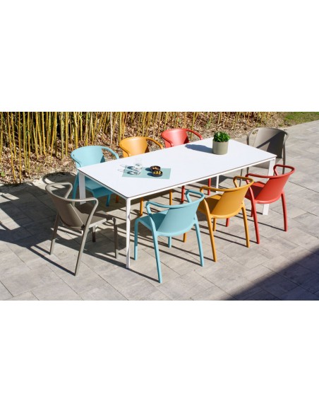 Table jardin 200x90 cm meet