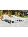 chaise longue figari blanche