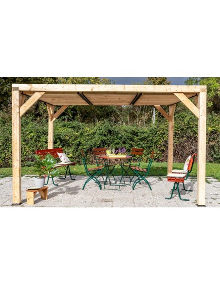 Pergola sapin bioclimatique