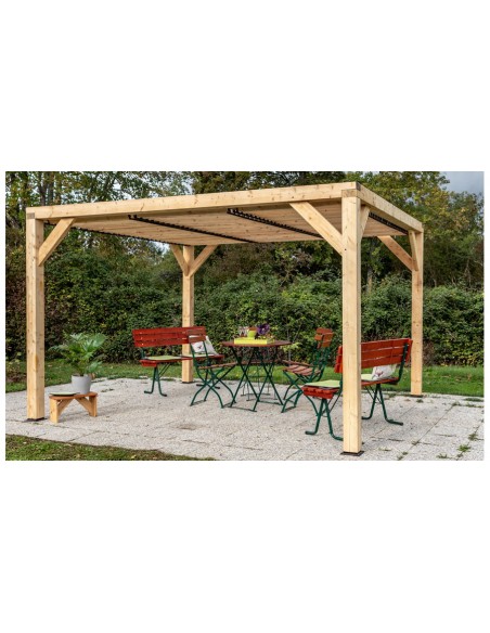 Pergola bois sapin houston