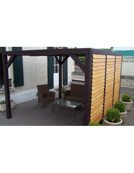 Pergola sapin nord 1 toit Houston