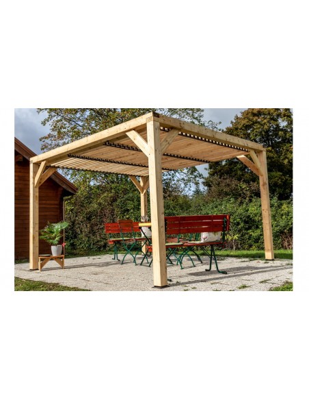 Pergola sapin nord Jackson