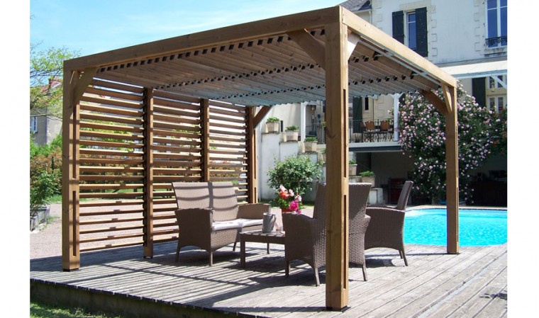 Pergola adossée » haut de gamme