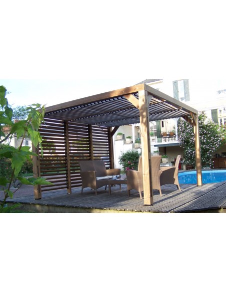 Pergola bioclimatique haut de gamme yukon