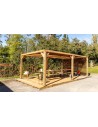 Pergola paroi lames orientables arizona