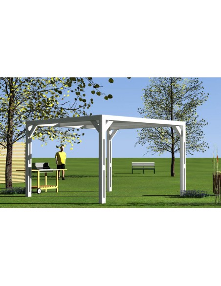 Pergola bois thermo chauffé Yukon