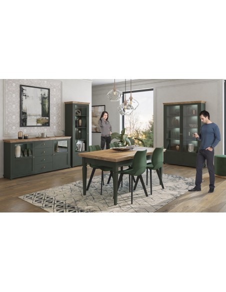 Buffet haut vert