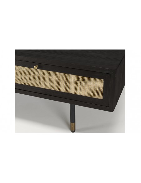 Table basse noire Juan