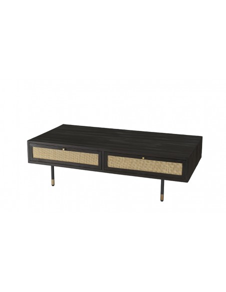 Table basse noire Juan