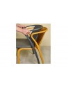 Fauteuil jardin polypropylene empilable fado