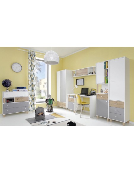 Colonne rangement chambre enfant Koto