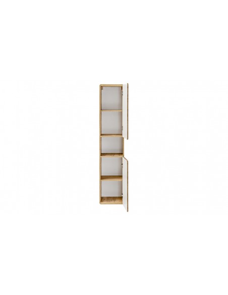 Colonne rangement sdb 2 portes