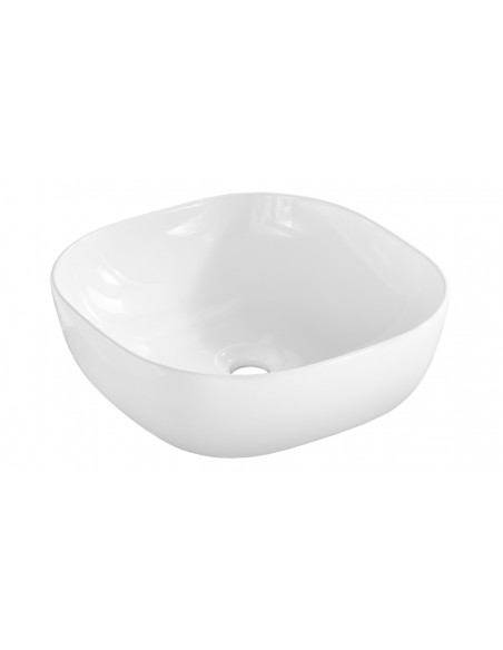 Vasque céramique blanc carrée