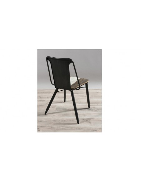 Lot de 2 chaises acacia