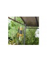 Abri barbecue aluminium gris anthracite