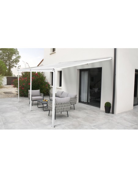 Pergola adossée aluminium cielo