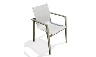 Fauteuil jardin vert kaki