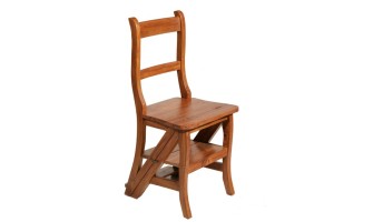Chaise libraire modulable teck massif