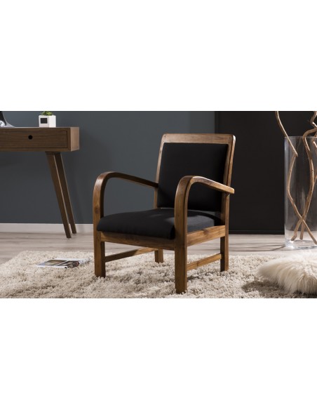 Fauteuil design tissu Goa