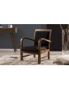 Fauteuil design tissu Goa